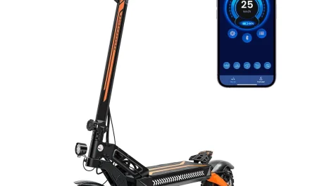 iScooter W12 elektromos roller: Kétmotoros erő és 100 km-es hatótáv a tesztvárosi utakon