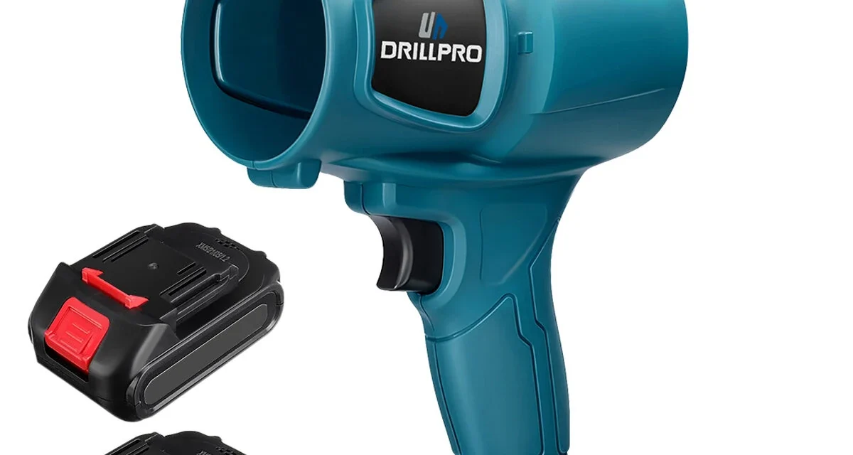 Drillpro turbina ventilátor: 1000W 450g-ban – lehetséges ez?