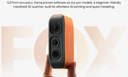 3DMakerpro Fox 3D szkenner: zsebedből a precíz modellezés