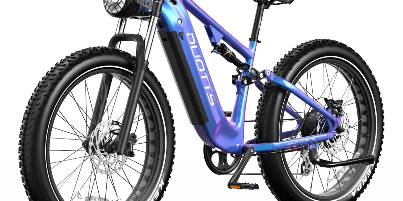 DUOTTS E26 e-bike: Erő, hatótáv és kényelem a tesztvárosi utakon