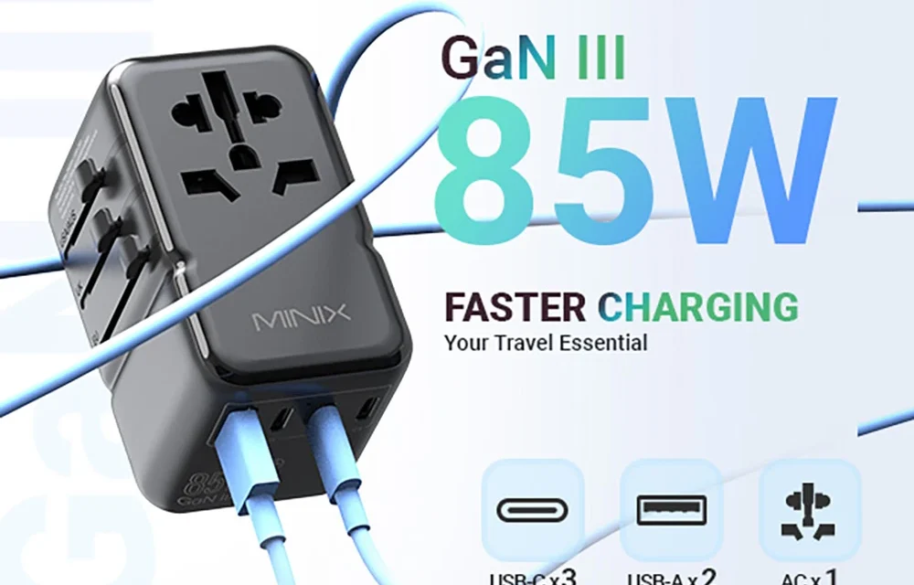 MINIX TP85 utazóadapter: Ezért lesz a legjobb útitársad