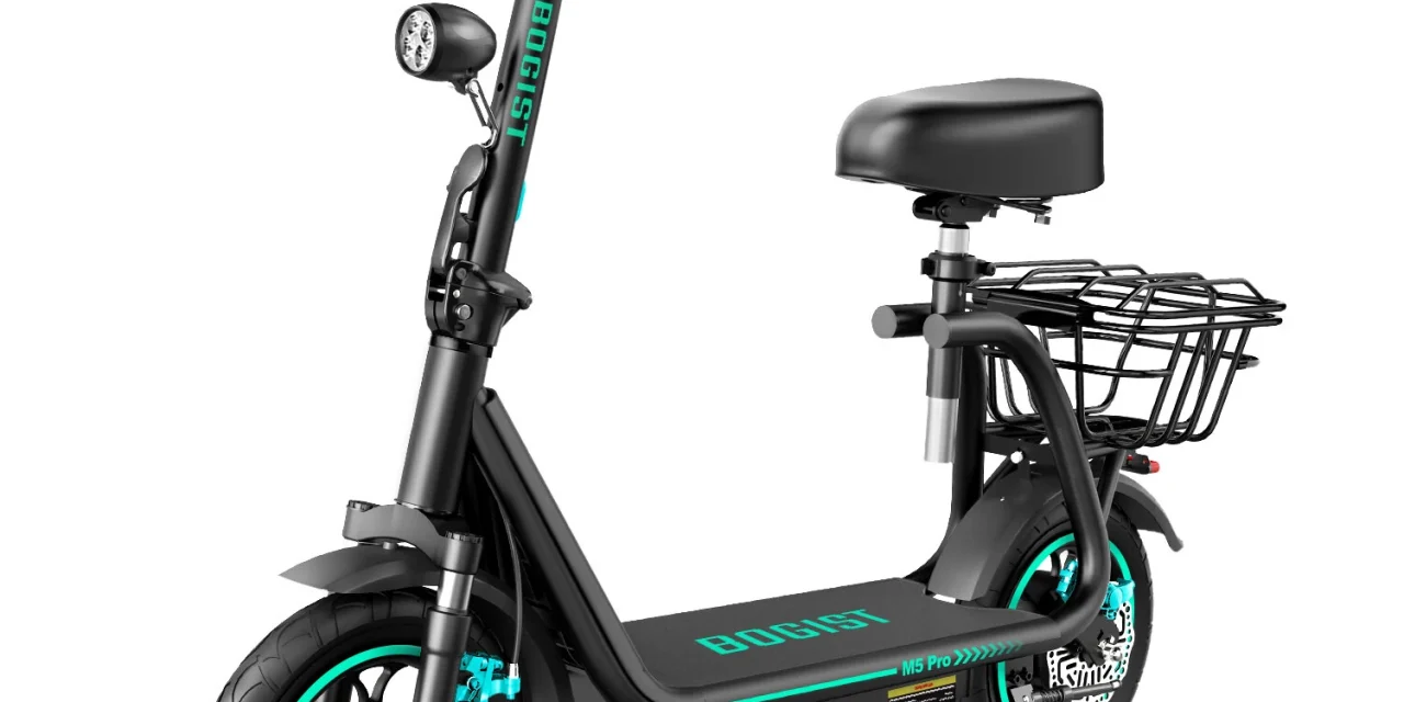 BOGIST M5 PRO+ elektromos roller: Ülve is kényelmesen ingázhatsz, EU raktárról