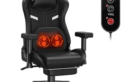 Douxlife GC-RC03 gamer szék: Fűtés és masszázs a tökéletes kényelemért