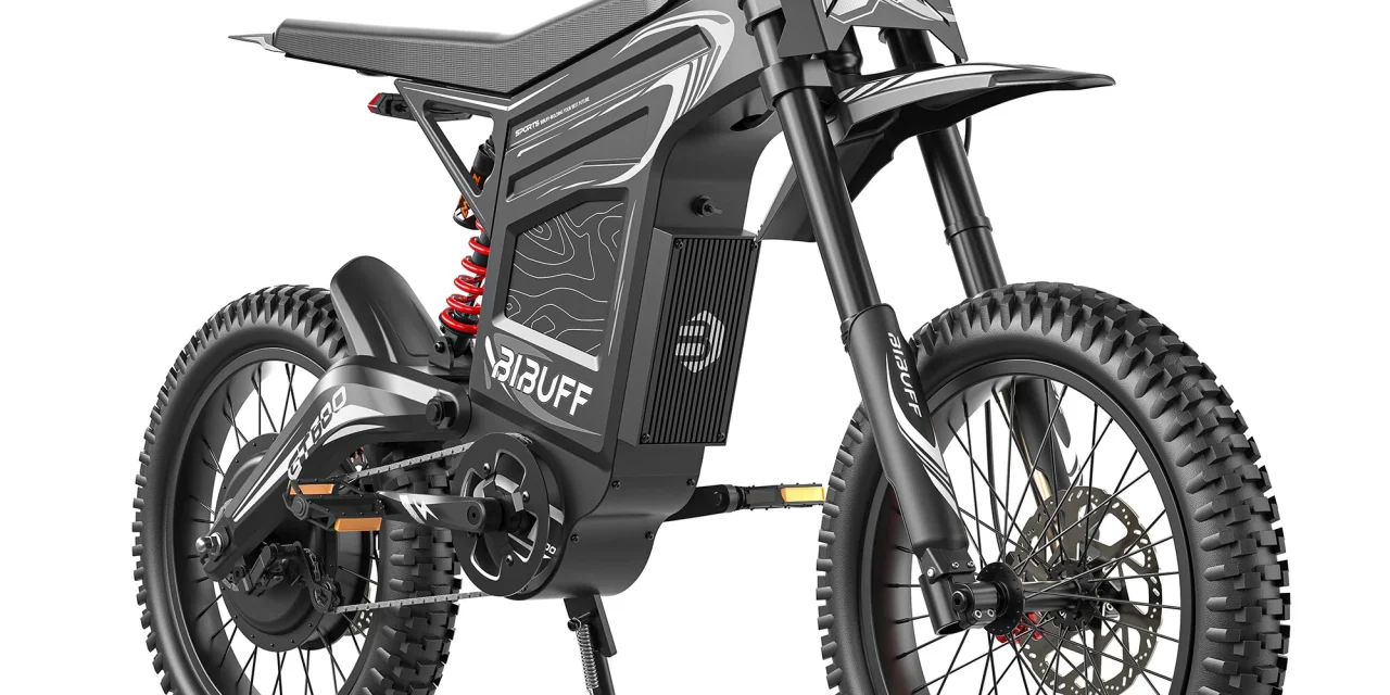 A BIBUFF GT600 elektromos dirt bike 7500W-tal 823 950 Ft-ért: Megéri az árát?