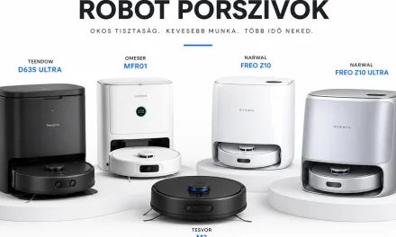 A legjobb robotporszívók 2026-ra: 5 tipp a tesztvárosból