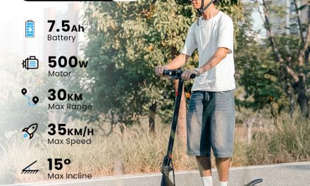 iScooter i9M: 500W-os motorral és 30 km hatótávval érkezik az új roller
