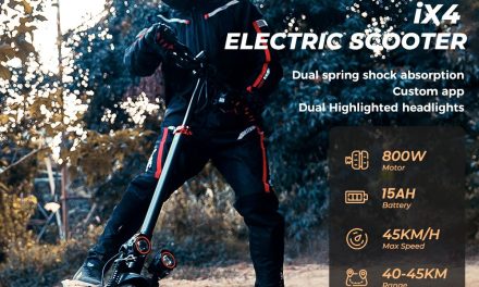 Az iScooter iX4 elektromos roller: 800W, 45 km/h, 15Ah akku – megéri az árát?