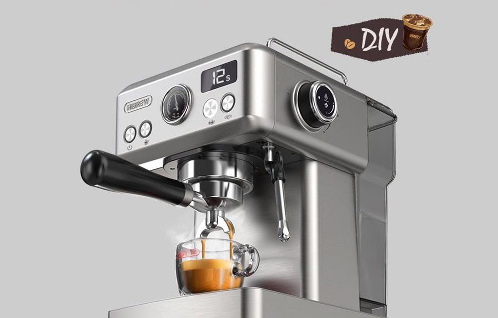 HiBREW H10A félautomata eszpresszó kávéfőző: otthoni profi kávéélmény