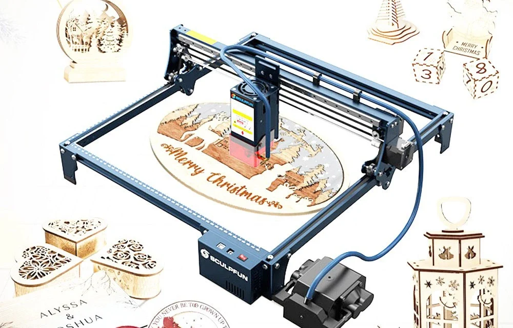 SCULPFUN S30 Pro lézergravírozó: Otthoni precíziós alkotás a tesztvárosban