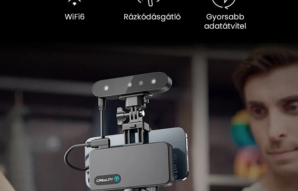 Creality CR-Scan Ferret Pro 3D szkenner: A valóság digitalizálása