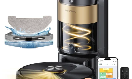 A Proscenic Q20 Plus robotporszívó, mint a vezetékes álló porszívó kiváltója