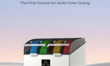 Creality SpacePi X4L: 4 tekercses filament szárító dupla kamrával és LCD érintőképernyővel