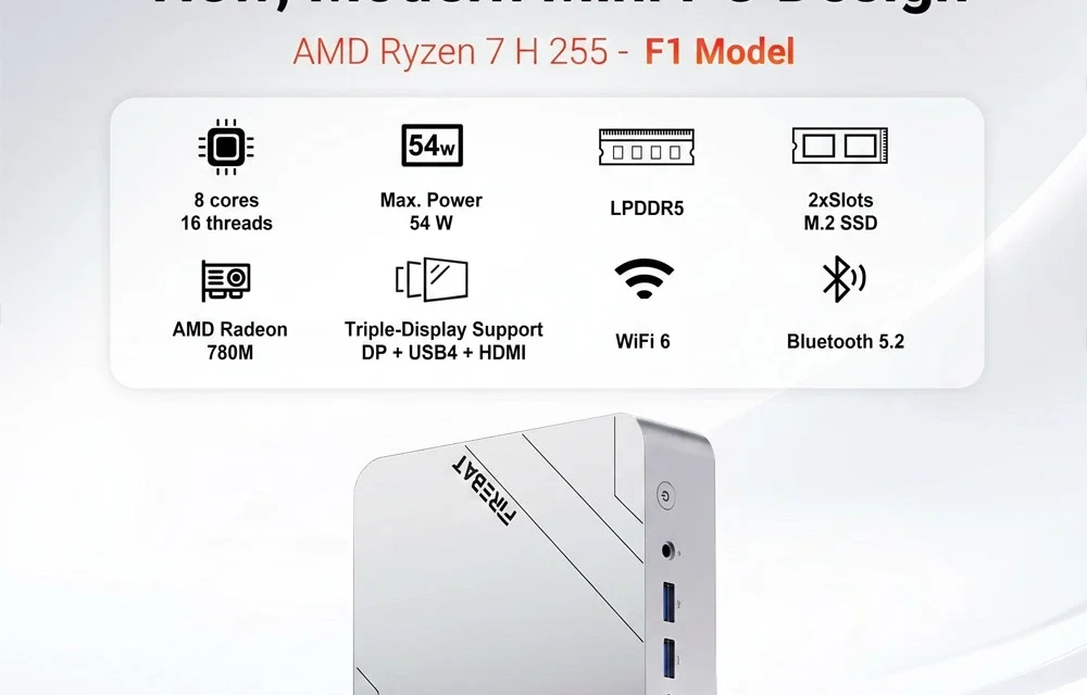 5 ok, amiért a FIREBAT F1 mini PC a te választásod – firebat pc amd
