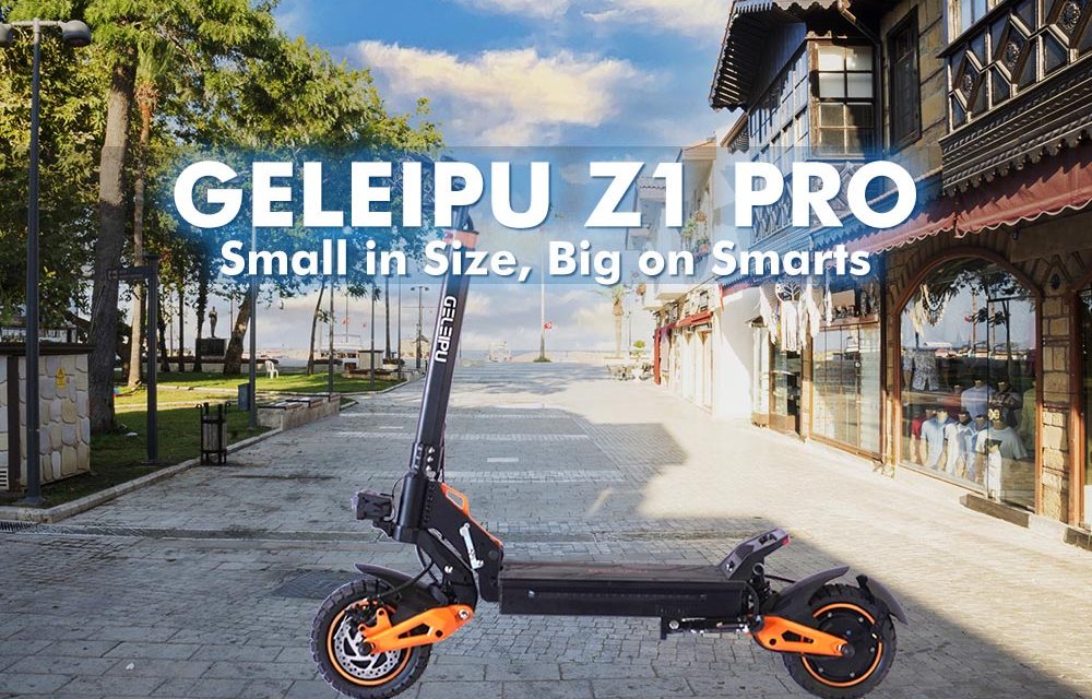 A GELEIPU Z1 Pro robogó motorja 1200W-os teljesítménnyel érkezik