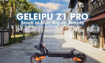 A GELEIPU Z1 Pro robogó motorja 1200W-os teljesítménnyel érkezik