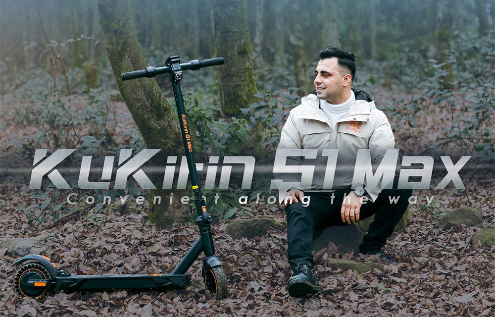 A KuKirin S1 Max elektromos rollerrel új szintre lép a városi közlekedés