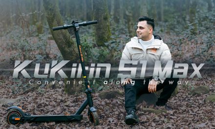 A KuKirin S1 Max elektromos rollerrel új szintre lép a városi közlekedés