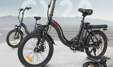 SAMEBIKE CY20 összecsukható e-bringa: a városi közlekedés jövője