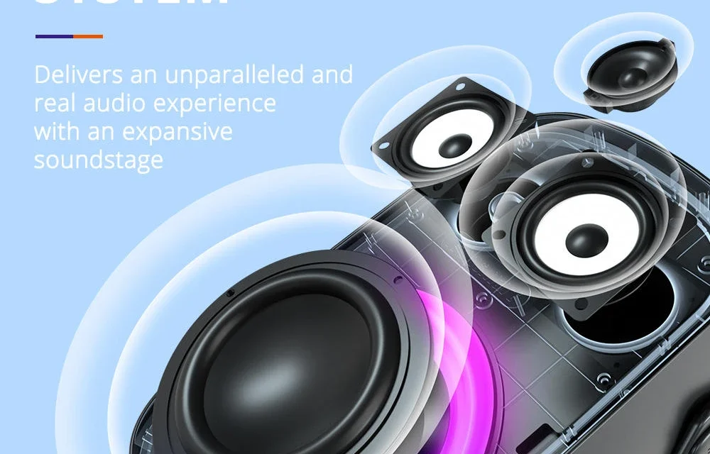 Tronsmart Halo 100 hangszóró teszt: Megéri a 60W-os teljesítmény az árát?