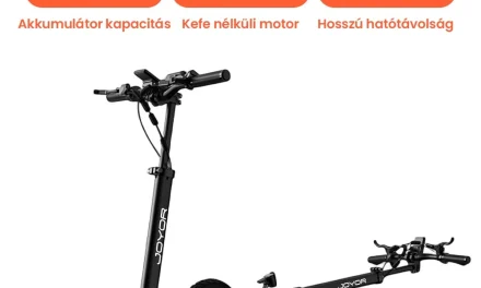 Joyor S10-S-Z elektromos roller 200 kg teherbírással – a városi közlekedés bajnoka