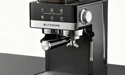 Tökéletes kávé a BlitzHome BH-6-CD félautomata eszpresszógéppel és beépített őrlővel