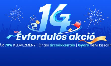 Geekbuying 14. évfordulós gigavásár: kuponok és 100 milliós nyereményjáték vár