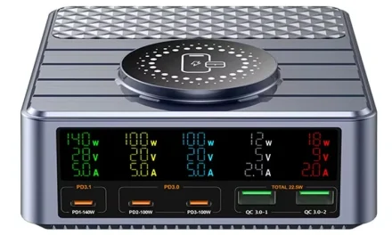 Bakeey WLX-F2 260W 5-portos USB PD töltő tesztje: megéri az árát?