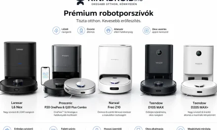 A legjobb robotporszívók 2026-ban: Top 5 modell a tesztváros szerint