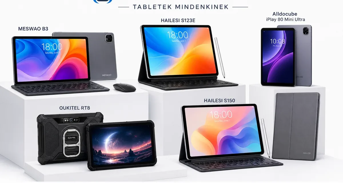 A legjobb tabletek 2026-ban: 5 tipp a vásárláshoz