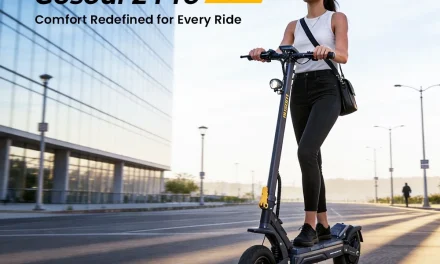 Ausom Gosoul 2 Pro elektromos roller: 90 km hatótáv és 2800W motor, most verhetetlen áron