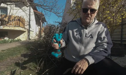 Teszteltük: Drillpro Akkumulátoros Metszőolló – a kerti munka új kedvence