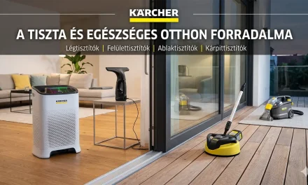 Kärcher légtisztítók és terasztisztítók magyar raktárról, kuponkedvezménnyel