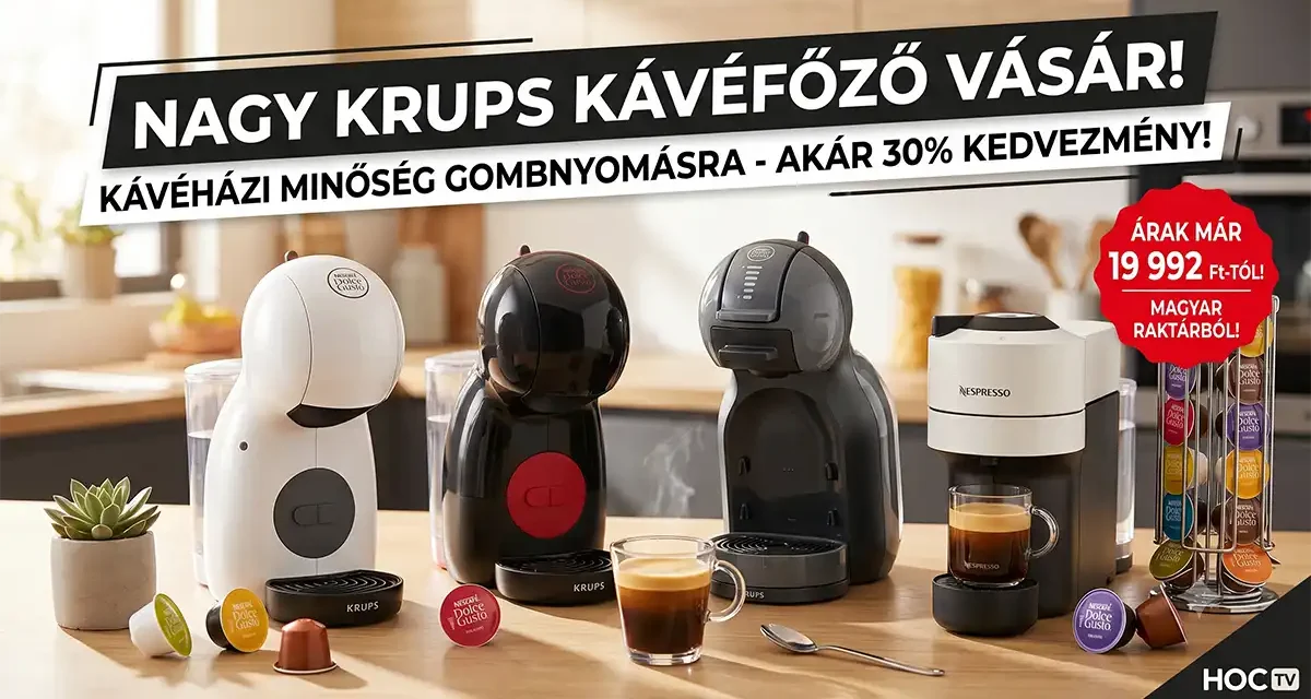 KRUPS kávéfőző ak