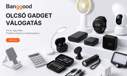 Több mint 30 Banggood újdonság 10000 Ft alatt – 2026.06.10.