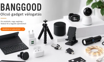 Több mint 30 Banggood újdonság 5000 Ft alatt – 2026.06.05.