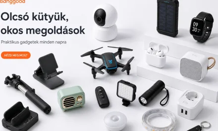Banggood újdonságok 5000 Ft alatt: 30+3 termék a tesztvárosban