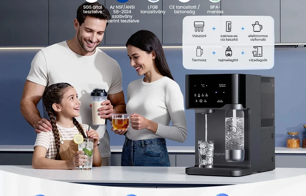 Hydrofast C300 RO asztali víztisztító: frissítő víz otthonra
