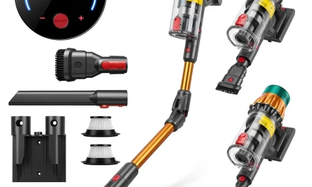 Novulife V22: 650W, 55kPa szívóerő, 60 perc üzemidő akkumulátor nélkül