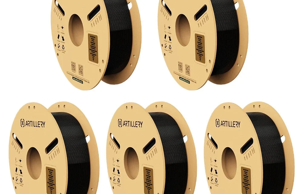 Artillery PLA filament: 5 kg fekete, precíz és környezetbarát megoldás