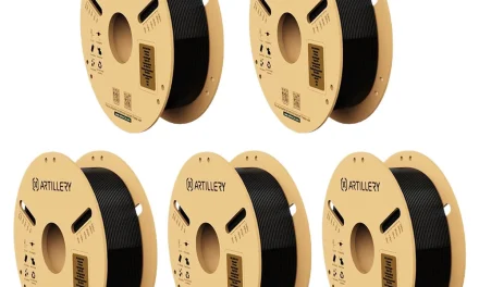 Artillery PLA filament: 5 kg fekete, precíz és környezetbarát megoldás