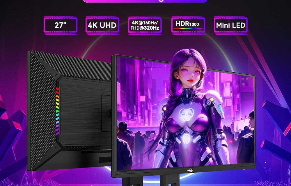 TITAN ARMY P275MV PLUS gamer monitor: 4K@160Hz vagy FHD@320Hz? Teszteljük!