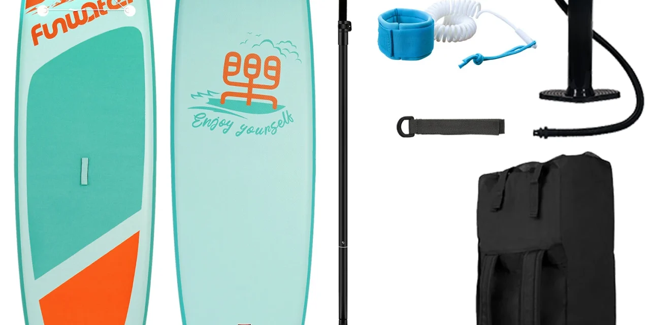 FunWater 335/350 cm-es SUP deszka akció: 165/190 kg teherbírású felfújható modell