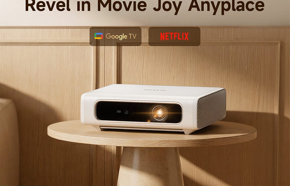 ETOE Dolphin 2 lézer projektor: 800 ANSI lumen és Google TV a hordozható szabadságért