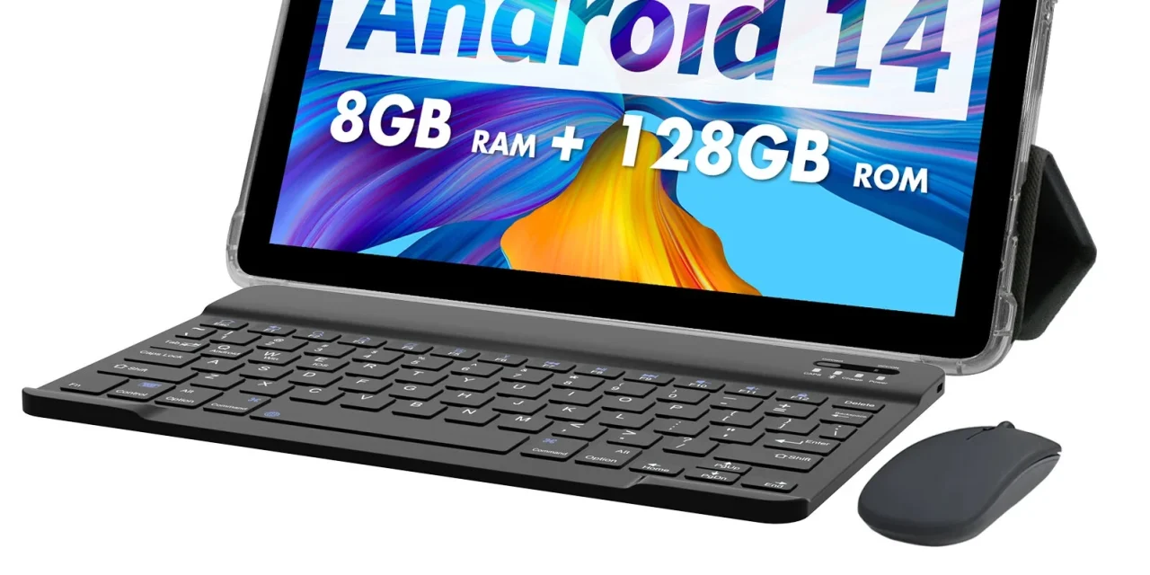 VASOUN P30H WiFi táblagép: Android 14 és Allwinner A523 a 10.1 hüvelykes IPS kijelzőn