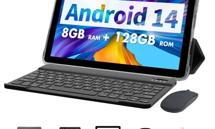 VASOUN P30H WiFi táblagép: Android 14 és Allwinner A523 a 10.1 hüvelykes IPS kijelzőn
