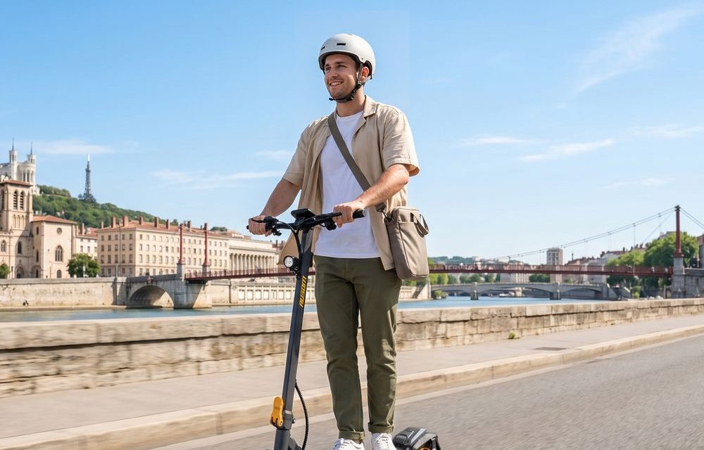 Ausom K20 egymotoros elektromos roller: gyors ingázás, kevés gond
