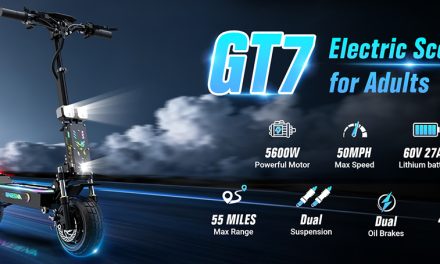 ONECNA GT7: 200 kg teherbírású terepes elektromos roller a tesztvárosban