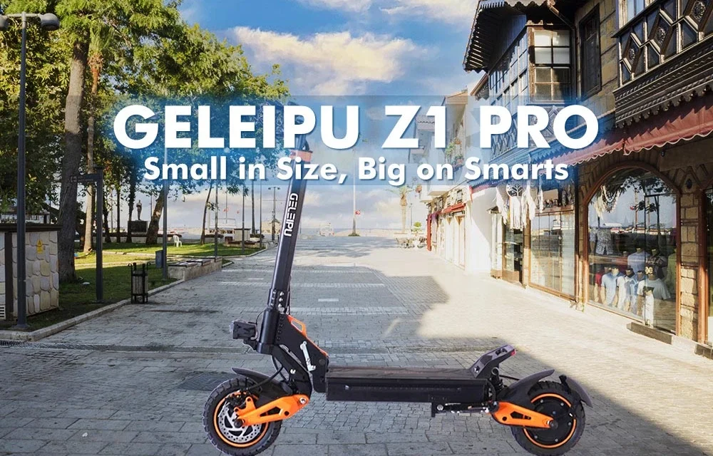 GELEIPU Z1 Pro elektromos robogó: 1200W-os motorral és 70 km hatótávval