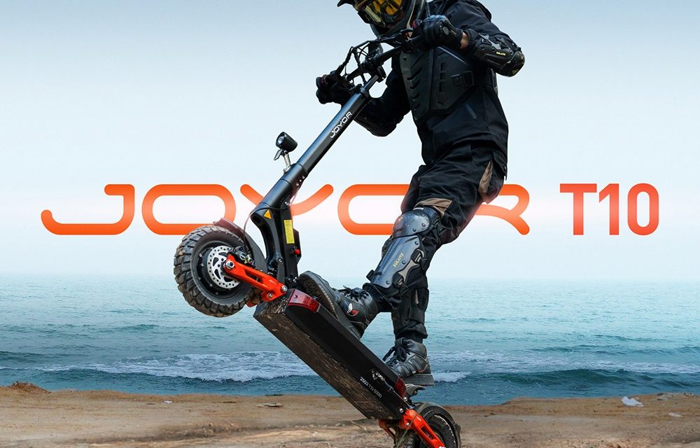 Joyor T10 elektromos roller: 60V, 75 km hatótáv és két motor a jövő ingázásához