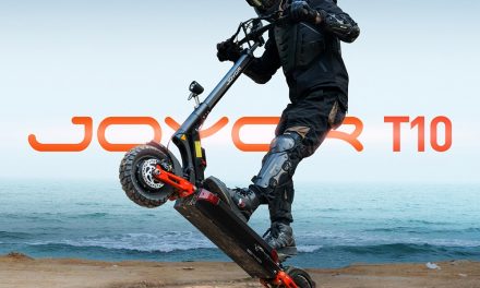 Joyor T10 elektromos roller: 60V, 75 km hatótáv és két motor a jövő ingázásához